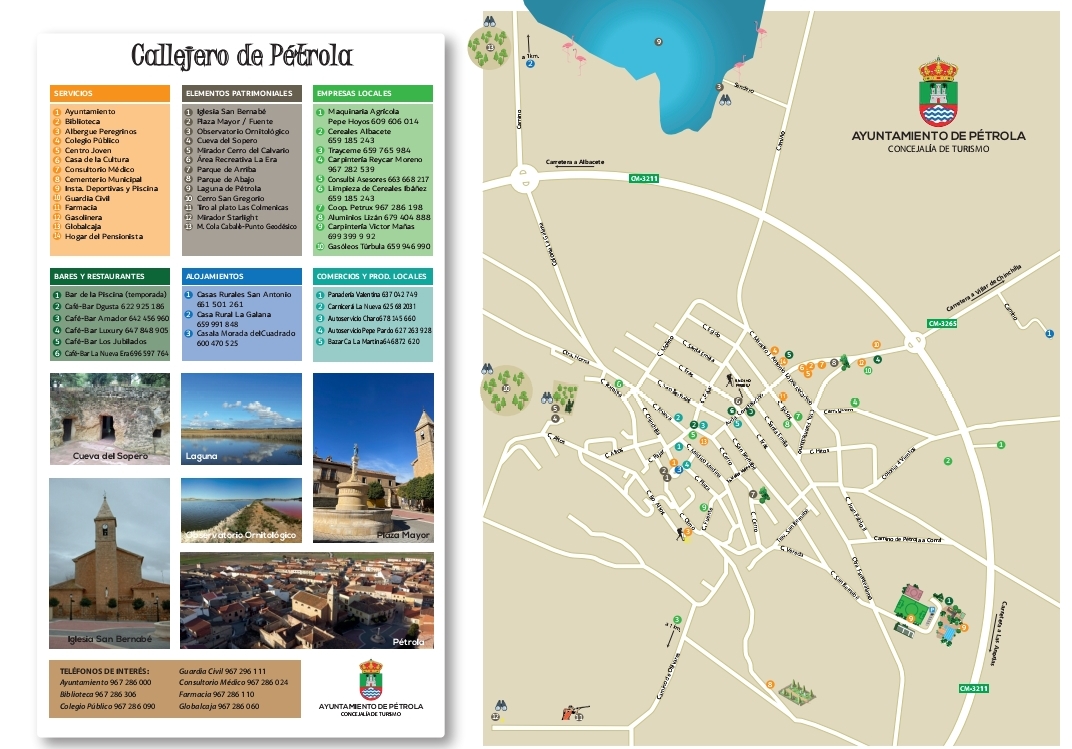Callejero de Pétrola